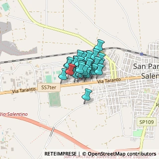 Mappa Via Aldo Moro, 72026 San Pancrazio Salentino BR, Italia (0.17241)