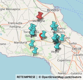 Mappa Corso Umberto I, 72026 San Pancrazio Salentino BR, Italia (11.258)