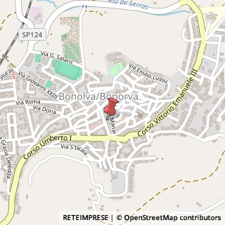 Mappa Corso Vittorio Emanuele II, 11, 07012 Bonorva, Sassari (Sardegna)