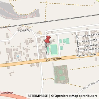 Mappa V. Pancrazio Massari, 16, 72026 San Pancrazio Salentino, Brindisi (Puglia)