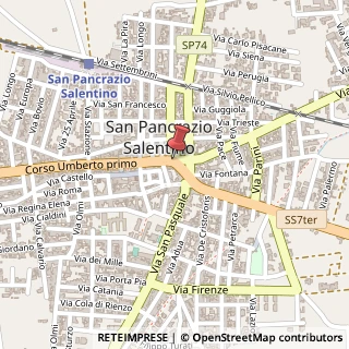 Mappa Via regina margherita 14, 72026 San Pancrazio Salentino, Brindisi (Puglia)