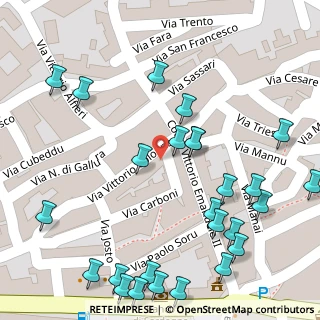 Mappa Corso Vittorio Emanuele II, 07012 Bonorva SS, Italia (0.08077)