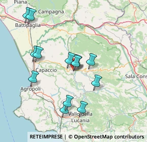Mappa Roccadaspide, 84049 Castel San Lorenzo SA, Italia (15.69385)
