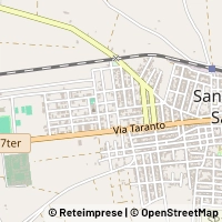 Map San Pancrazio Salentino