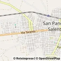 Map San Pancrazio Salentino