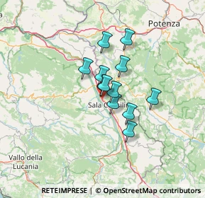 Mappa Via 4 Querce, 84036 Sala Consilina SA, Italia (8.98417)