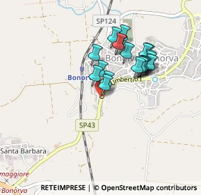 Mappa Corso Umberto I, 07012 Bonorva SS, Italia (0.403)