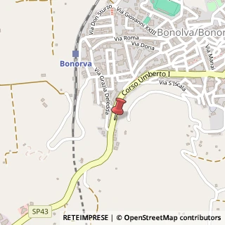 Mappa Corso Umberto I, 120, 07012 Bonorva, Sassari (Sardegna)