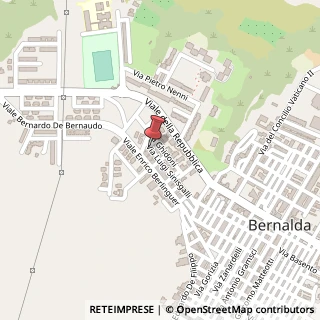 Mappa Via I. Sinisgalli, 39, 75012 Bernalda, Matera (Basilicata)