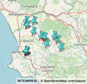 Mappa Via Dragonata, 84049 Castel San Lorenzo SA, Italia (13.0525)