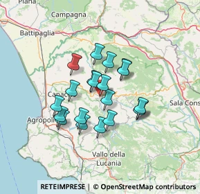 Mappa Via Dragonata, 84049 Castel San Lorenzo SA, Italia (11.095)