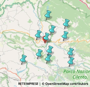 Mappa Via Dragonata, 84049 Castel San Lorenzo SA, Italia (7.15833)