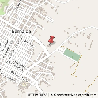 Mappa Viale Benigno Zaccagnini, 33, 75012 Bernalda, Matera (Basilicata)