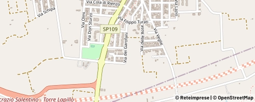 Mappa San Pancrazio Salentino