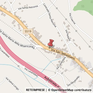 Mappa Via San Maria della Misericordia, 10, 84036 Sala Consilina, Salerno (Campania)