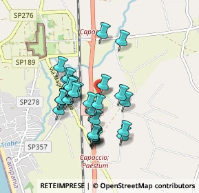 Mappa SS 18 km 96+500, 84047 Capaccio SA, Italia (0.80345)