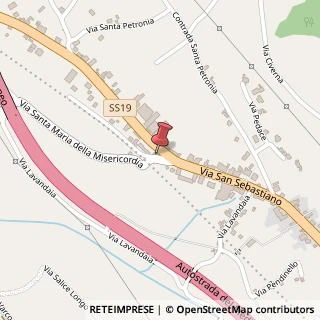 Mappa Via San Maria della Misericordia, 27A, 84036 Sala Consilina, Salerno (Campania)
