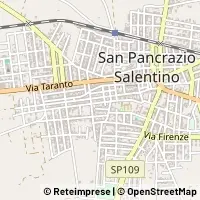 Map San Pancrazio Salentino