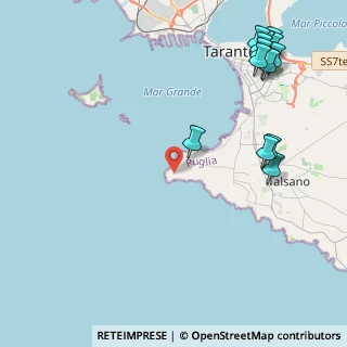 Mappa Via Orate, 74122 Taranto TA, Italia (6.28286)