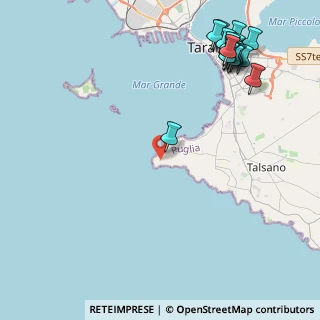 Mappa Via Orate, 74122 Taranto TA, Italia (6.37789)