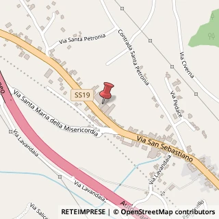 Mappa Via San Maria della Misericordia, 66, 84036 Sala Consilina, Salerno (Campania)