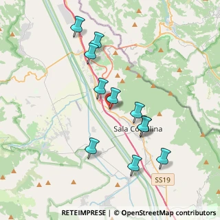 Mappa Via S. Maria della Misericordia, 84036 Sala Consilina SA, Italia (3.98545)