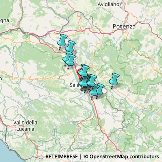 Mappa VIA M.S. MISERICORDIA, 84036 Sala Consilina SA, Italia (8.07077)