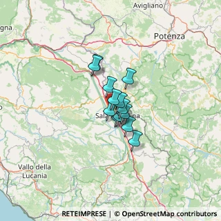 Mappa VIA M.S. MISERICORDIA, 84036 Sala Consilina SA, Italia (7.20692)