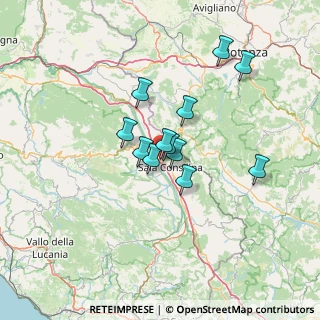 Mappa VIA M.S. MISERICORDIA, 84036 Sala Consilina SA, Italia (10.77667)