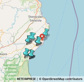 Mappa Località Su Catreattu, 08028 Orosei NU, Italia (12.36)