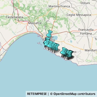 Mappa Via Nave Puglia, 74121 Taranto TA, Italia (9.46)