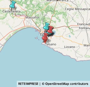 Mappa Via Murici, 74122 Taranto TA, Italia (21.442)