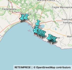 Mappa Via Murici, 74122 Taranto TA, Italia (10.5995)