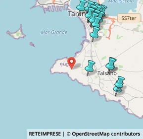 Mappa Via Murici, 74122 Taranto TA, Italia (5.534)