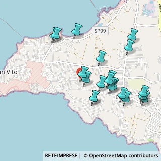 Mappa Via Murici, 74122 Taranto TA, Italia (1.108)