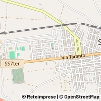 Map San Pancrazio Salentino