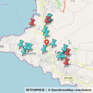 Mappa Via Gentile, 74122 Taranto TA, Italia (1.95368)