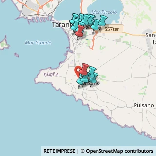 Mappa Via Gentile, 74122 Taranto TA, Italia (4.35056)