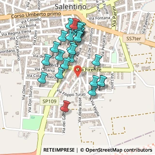 Mappa Via dei Gelsomini, 72026 San Pancrazio Salentino BR, Italia (0.22963)