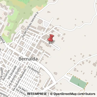 Mappa Via delle Fontane, 69, 75012 Bernalda, Matera (Basilicata)