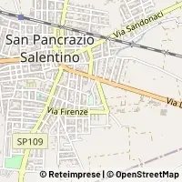 Map San Pancrazio Salentino
