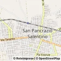 Map San Pancrazio Salentino