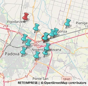 Mappa Via Podestarile, 35129 Padova PD, Italia (2.67769)