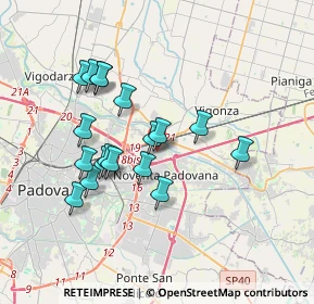 Mappa Piazzetta Primo, 35129 Padova PD, Italia (3.22278)
