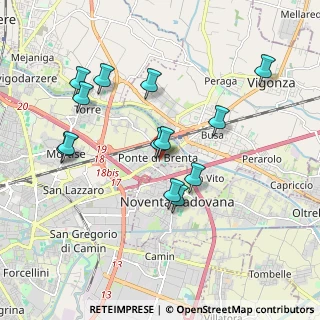 Mappa Via Podestarile, 35129 Padova PD, Italia (1.82692)
