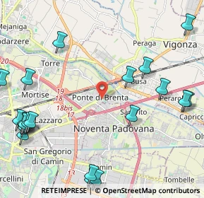 Mappa Via Podestarile, 35129 Padova PD, Italia (2.987)