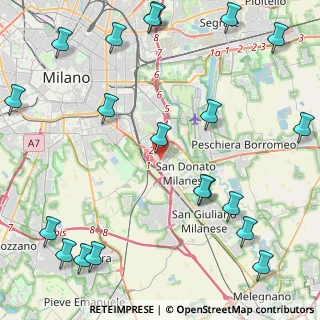 Mappa Piazza Boldrini, 20097 San Donato Milanese MI, Italia (6.146)
