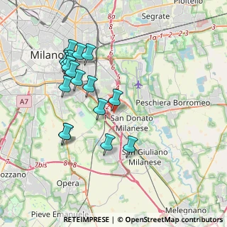 Mappa Piazza Boldrini, 20097 San Donato Milanese MI, Italia (3.79353)