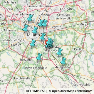 Mappa Piazza Boldrini, 20097 San Donato Milanese MI, Italia (5.30429)