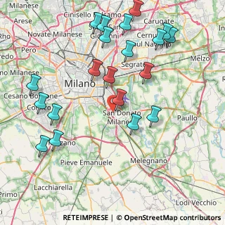 Mappa Piazza Boldrini, 20097 San Donato Milanese MI, Italia (9.4525)